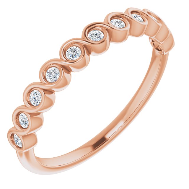 1/6 CTW Natural Diamond Anniversary Band, 4.61 mm