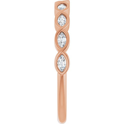 1/4 CTW Natural Diamond Anniversary Band, 4.73 mm