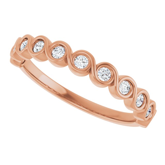 1/5 CTW Natural Diamond Anniversary Band, 2.51 mm