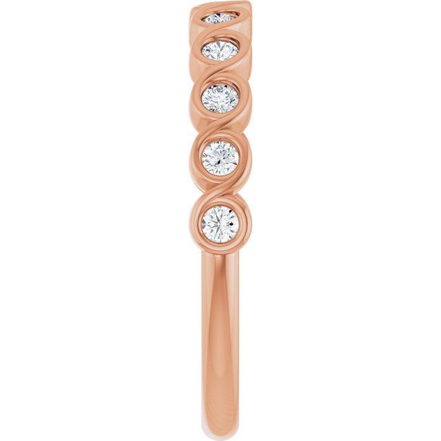 1/5 CTW Natural Diamond Anniversary Band, 2.51 mm