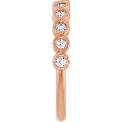 1/5 CTW Natural Diamond Anniversary Band, 2.51 mm