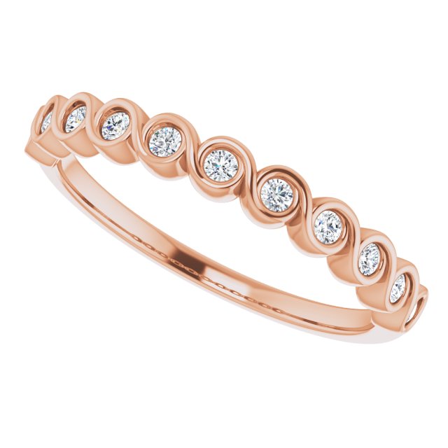 1/6 CTW Natural Diamond Anniversary Band, 4.61 mm