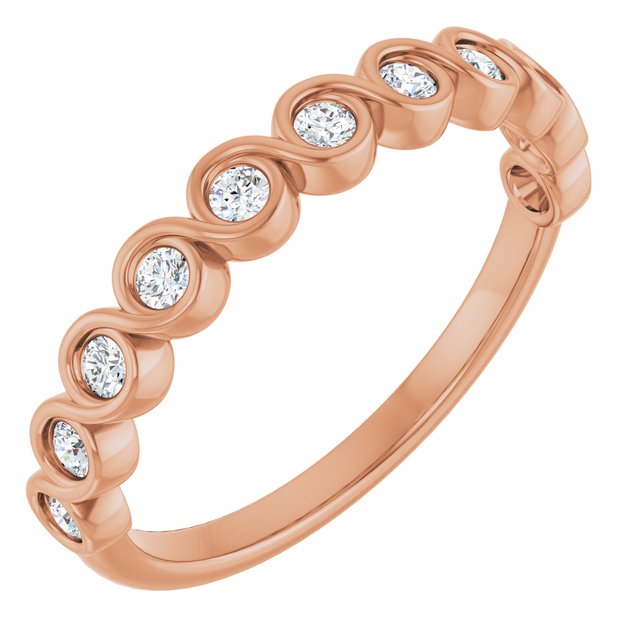 1/5 CTW Natural Diamond Anniversary Band, 2.51 mm