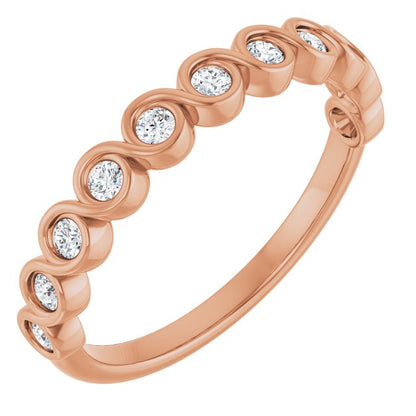 1/5 CTW Natural Diamond Anniversary Band, 2.51 mm