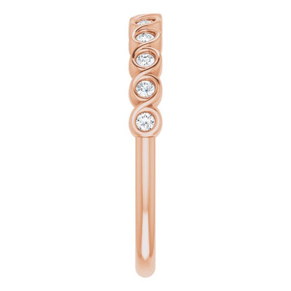 1/6 CTW Natural Diamond Anniversary Band, 4.61 mm