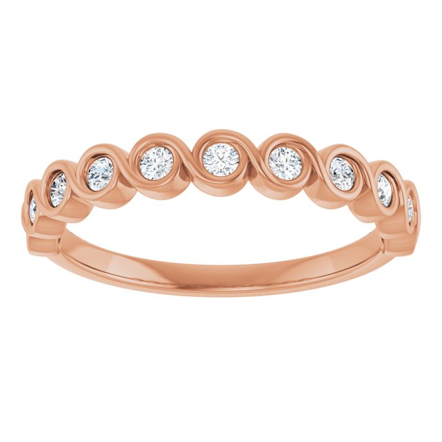 1/5 CTW Natural Diamond Anniversary Band, 2.51 mm