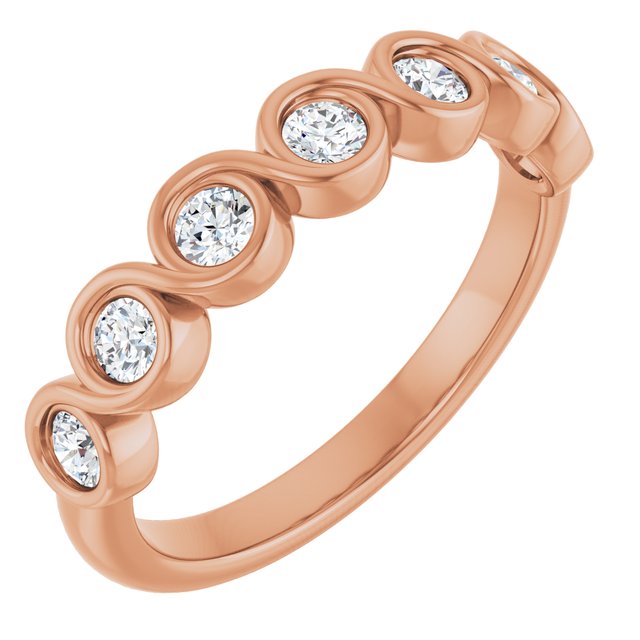 3/8 CTW Natural Diamond Anniversary Band, 2.48 mm