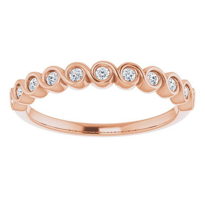 1/6 CTW Natural Diamond Anniversary Band, 4.61 mm
