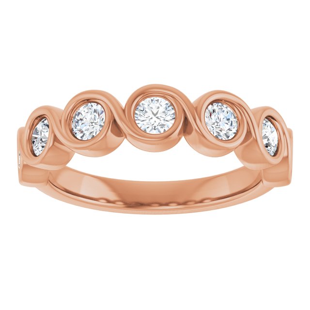 3/4 CTW Natural Diamond Anniversary Band, 2.75 mm