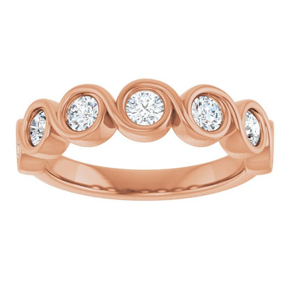 3/4 CTW Natural Diamond Anniversary Band, 2.75 mm
