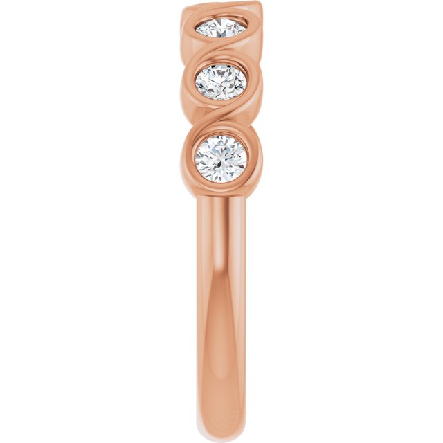 3/8 CTW Natural Diamond Anniversary Band, 2.48 mm