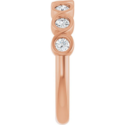 3/8 CTW Natural Diamond Anniversary Band, 2.48 mm