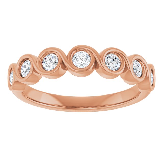 3/8 CTW Natural Diamond Anniversary Band, 2.48 mm
