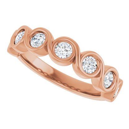 3/4 CTW Natural Diamond Anniversary Band, 2.75 mm