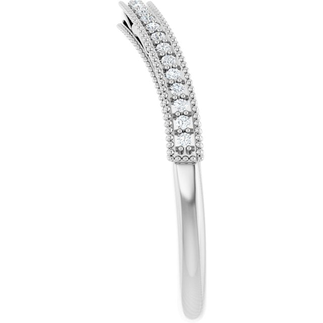 1/8 CTW Natural Diamond Band, 2.58 mm