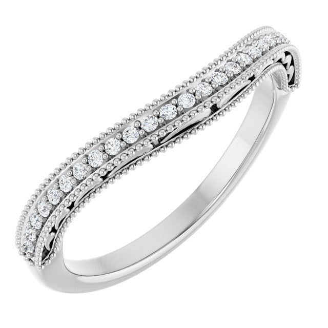 1/8 CTW Natural Diamond Band, 2.58 mm