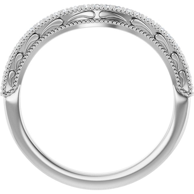1/8 CTW Natural Diamond Band, 2.58 mm