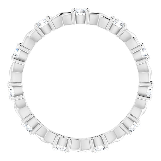 5/8 CTW Natural Diamond Eternity Band, 3.18 mm