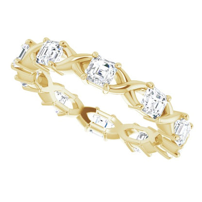 1 5/8 CTW Natural Diamond Eternity Band, 5.01 mm