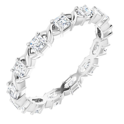 3/4 CTW Natural Diamond Eternity Band, 3.89 mm