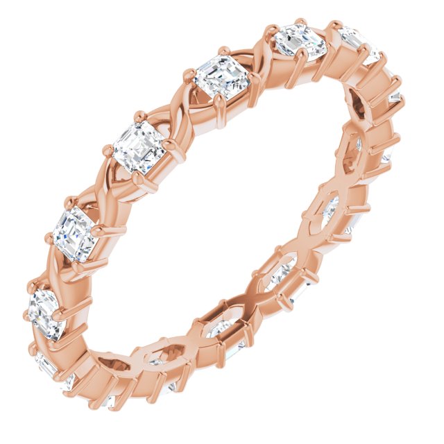 3/4 CTW Natural Diamond Eternity Band, 3.89 mm