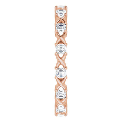 3/4 CTW Natural Diamond Eternity Band, 3.89 mm