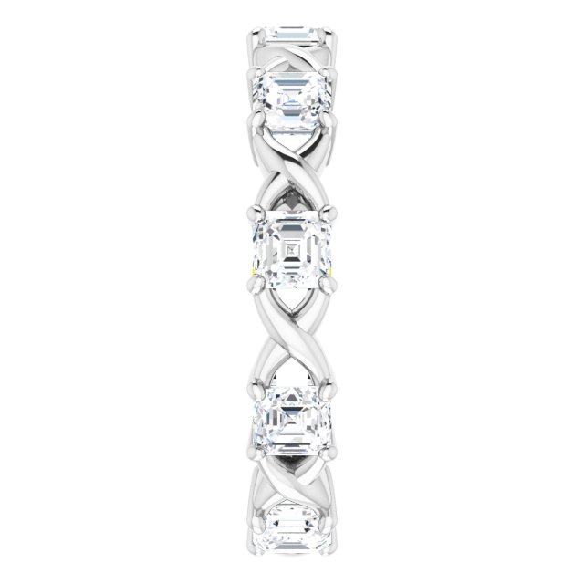 1 5/8 CTW Natural Diamond Eternity Band, 5.01 mm