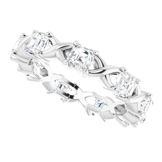 1 5/8 CTW Natural Diamond Eternity Band, 5.01 mm