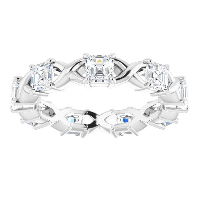 1 5/8 CTW Natural Diamond Eternity Band, 5.01 mm