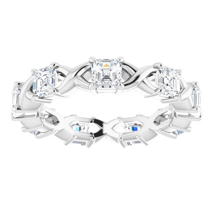 1 5/8 CTW Natural Diamond Eternity Band, 5.01 mm