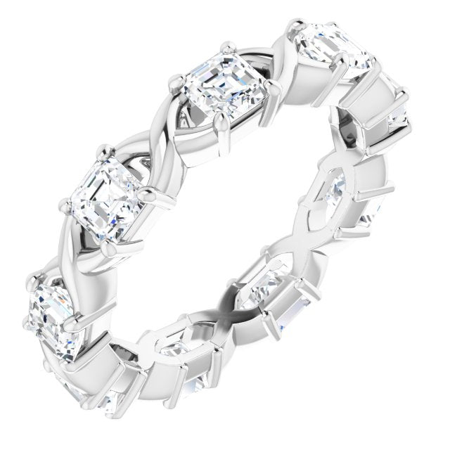 1 5/8 CTW Natural Diamond Eternity Band, 5.01 mm