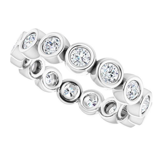7/8 CTW Natural Diamond Eternity Band, 3 mm