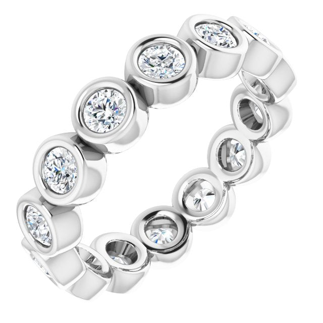 1 CTW Natural Diamond Eternity Band, 1.39 mm