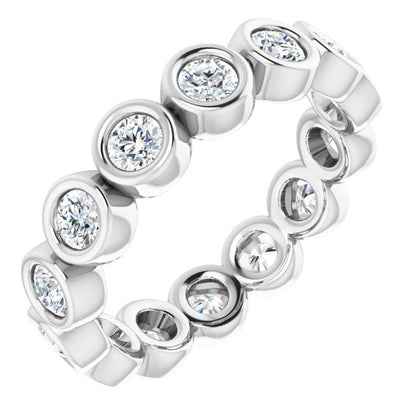 1 CTW Natural Diamond Eternity Band, 1.39 mm
