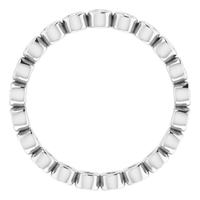 1/3 CTW Natural Diamond Eternity Band, 3.53 mm