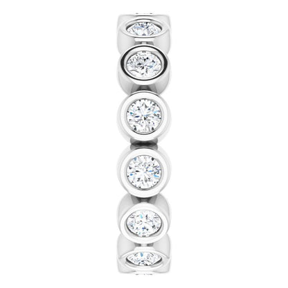 1 CTW Natural Diamond Eternity Band, 1.39 mm