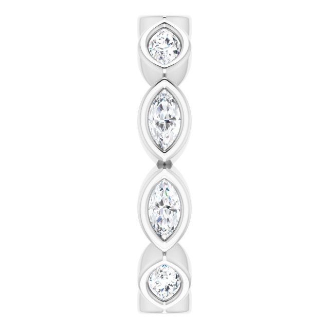 3/4 CTW Natural Diamond Eternity Band, 3.35 mm
