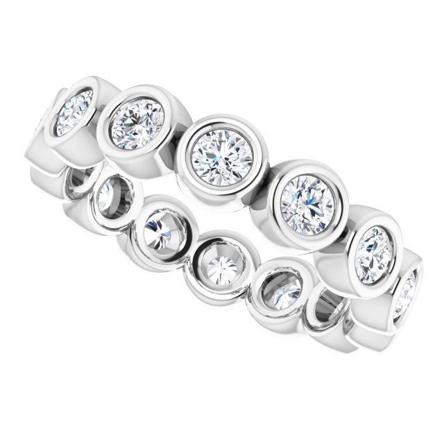 1 CTW Natural Diamond Eternity Band, 1.39 mm