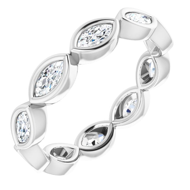 3/4 CTW Natural Diamond Eternity Band, 3.35 mm