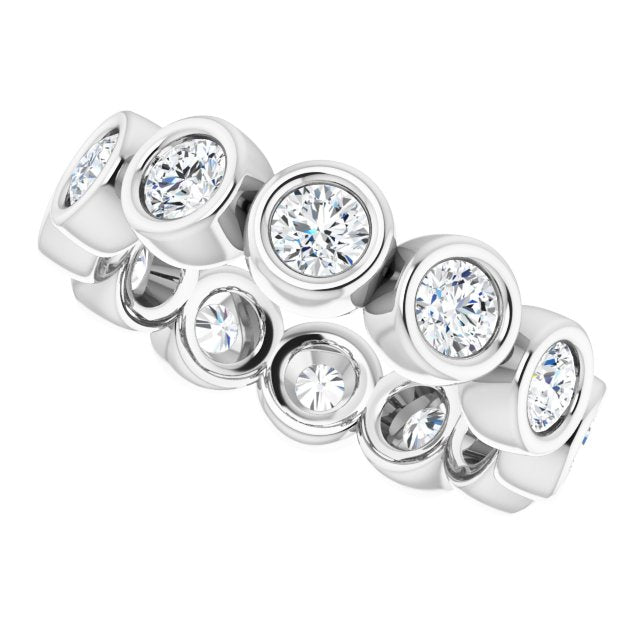 1 3/8 CTW Natural Diamond Eternity Band, 1.58 mm