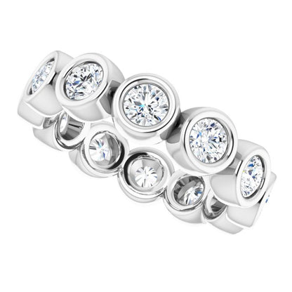 1 3/8 CTW Natural Diamond Eternity Band, 1.58 mm