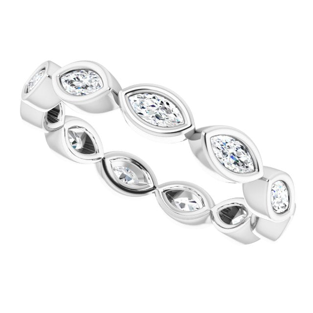 1/2 CTW Natural Diamond Eternity Band, 2.11 mm