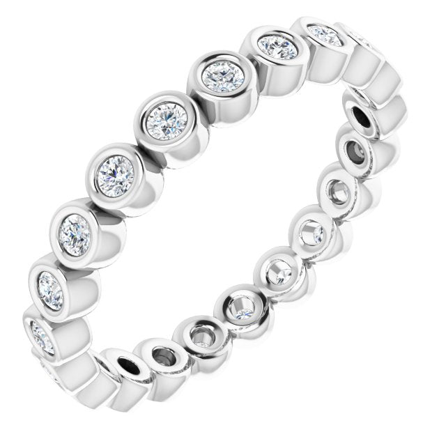 1/3 CTW Natural Diamond Eternity Band, 3.53 mm