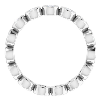 7/8 CTW Natural Diamond Eternity Band, 3 mm