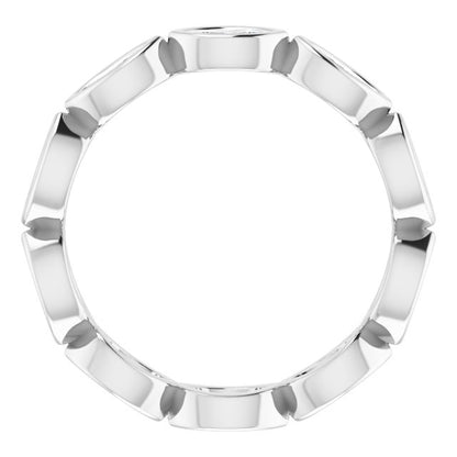 3/4 CTW Natural Diamond Eternity Band, 3.35 mm