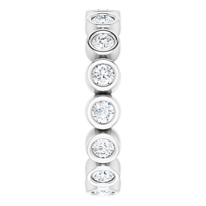 7/8 CTW Natural Diamond Eternity Band, 3 mm