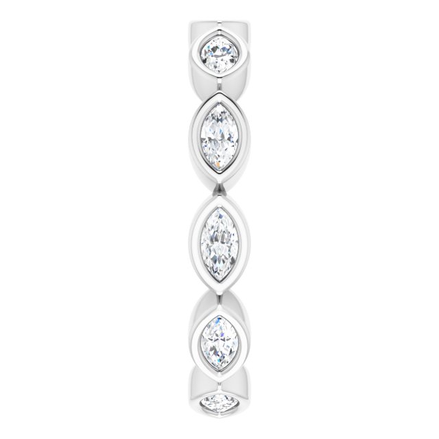 1/2 CTW Natural Diamond Eternity Band, 2.11 mm