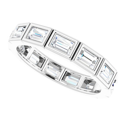 1 1/4 CTW Natural Diamond Eternity Band, 1.25 mm