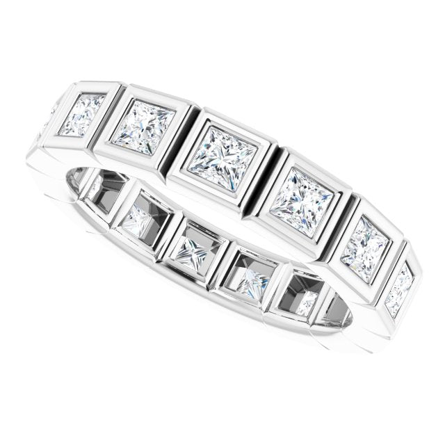 1 1/5 CTW Natural Diamond Eternity Band, 2.19 mm
