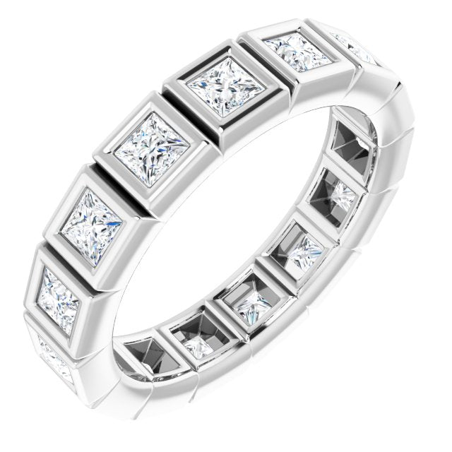 1 1/5 CTW Natural Diamond Eternity Band, 2.19 mm